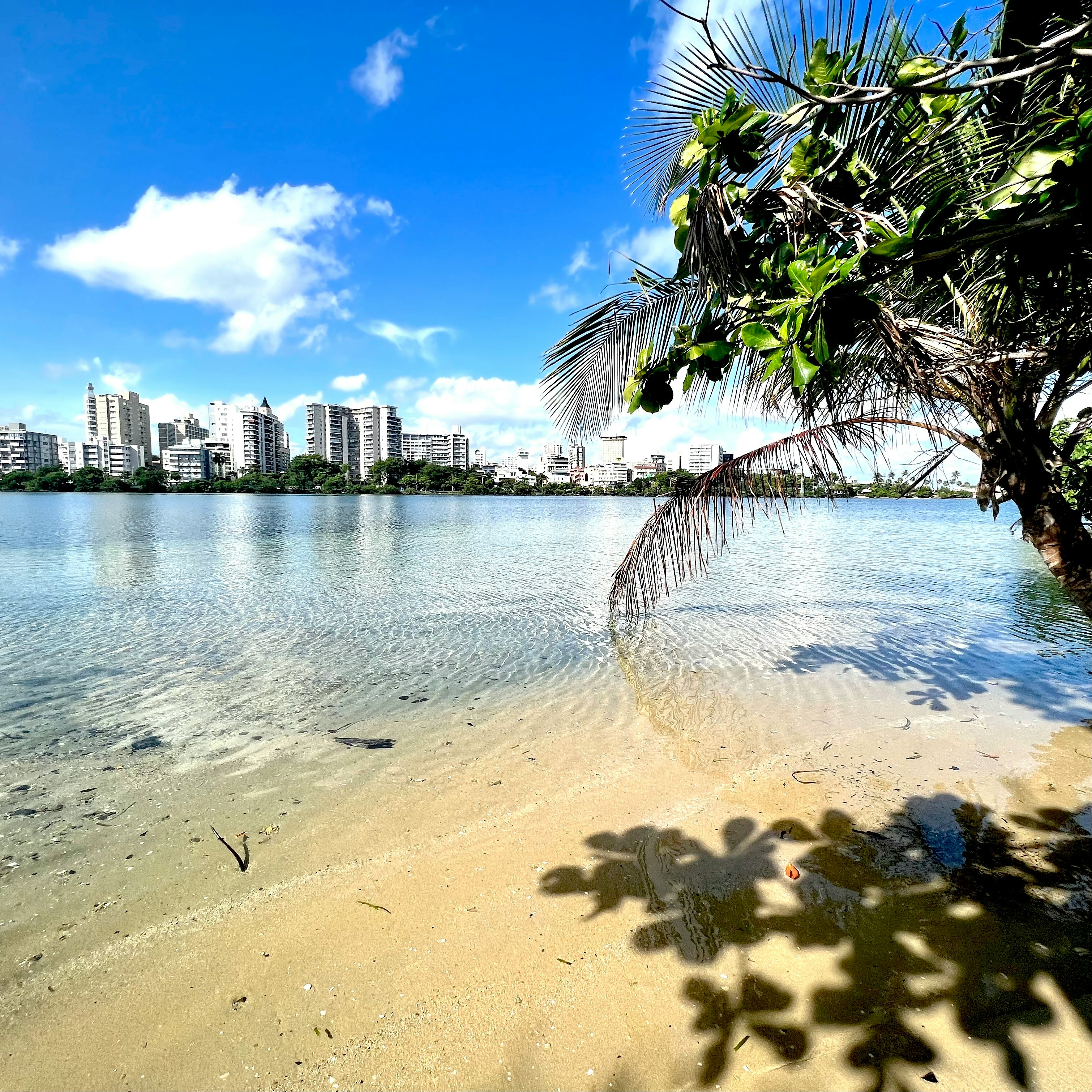 Condado Beach with turquoise Caribbean waters and white sand